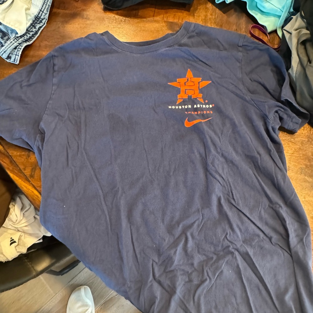 Nike Blue Houston Astros Champions Tee